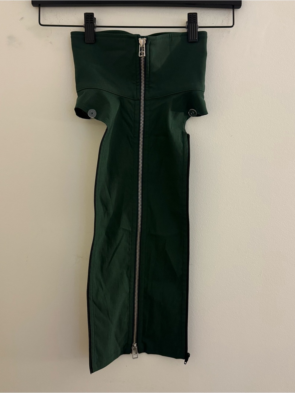 Veronica Beard Dark Green Dickey